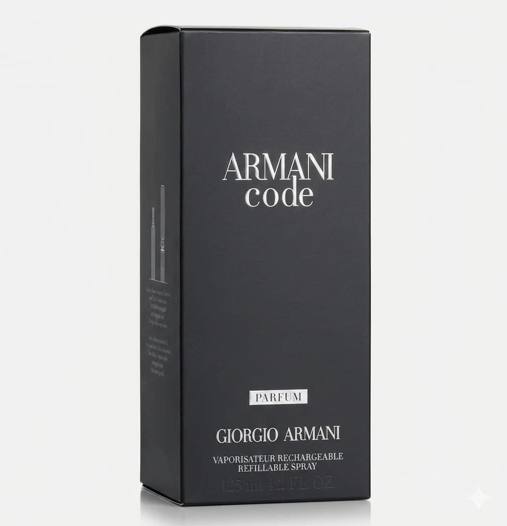 Giorgio Armani Armani Code Parfum for Men – 125ml / 4.2 Fl Oz